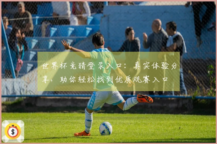 世界杯竞猜登录入口：真实体验分享，助你轻松找到优质观赛入口